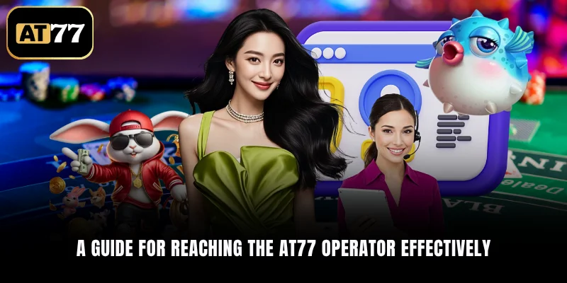 A guide for reaching the AT77 operator effectively