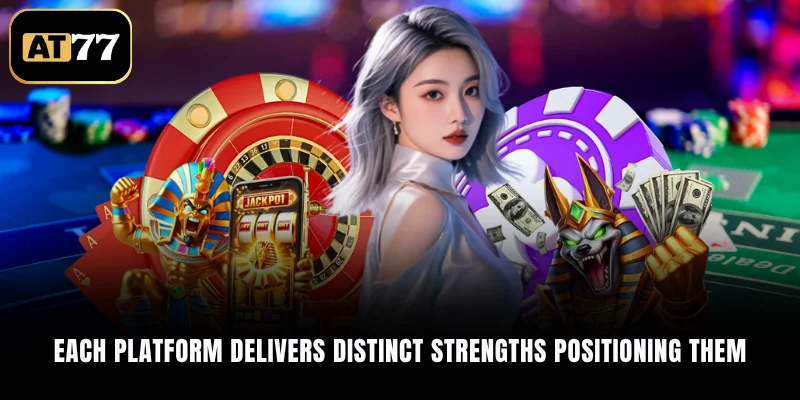 Each platform delivers distinct strengths positioning them