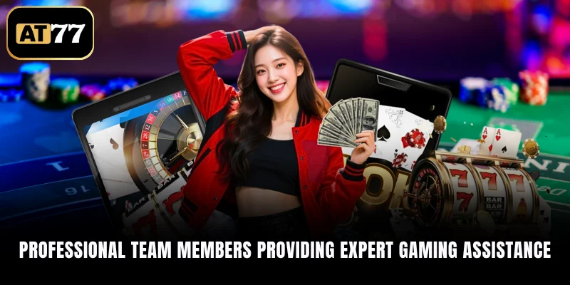 Professional team members providing expert gaming assistance